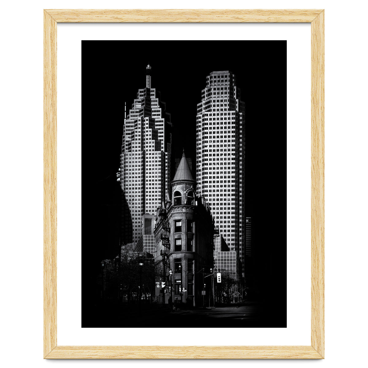 Gooderham Flatiron Building And Toronto Downtown No 2