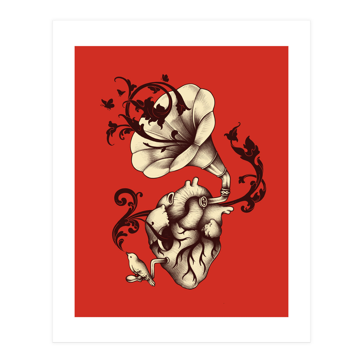 Listen To Your Heart (Print Only)