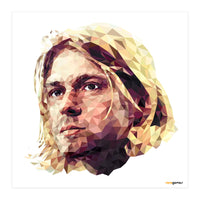 Kurt Cobain Low Poly (Print Only)