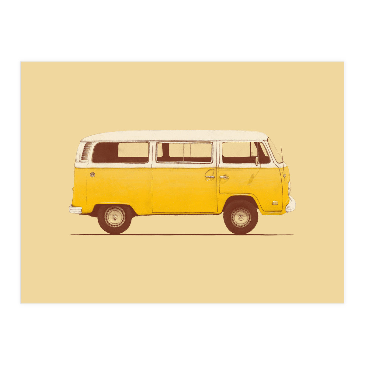 Yellow Van (Print Only)