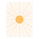SUN IN LINE - GOLD (Print Only) thumbnail