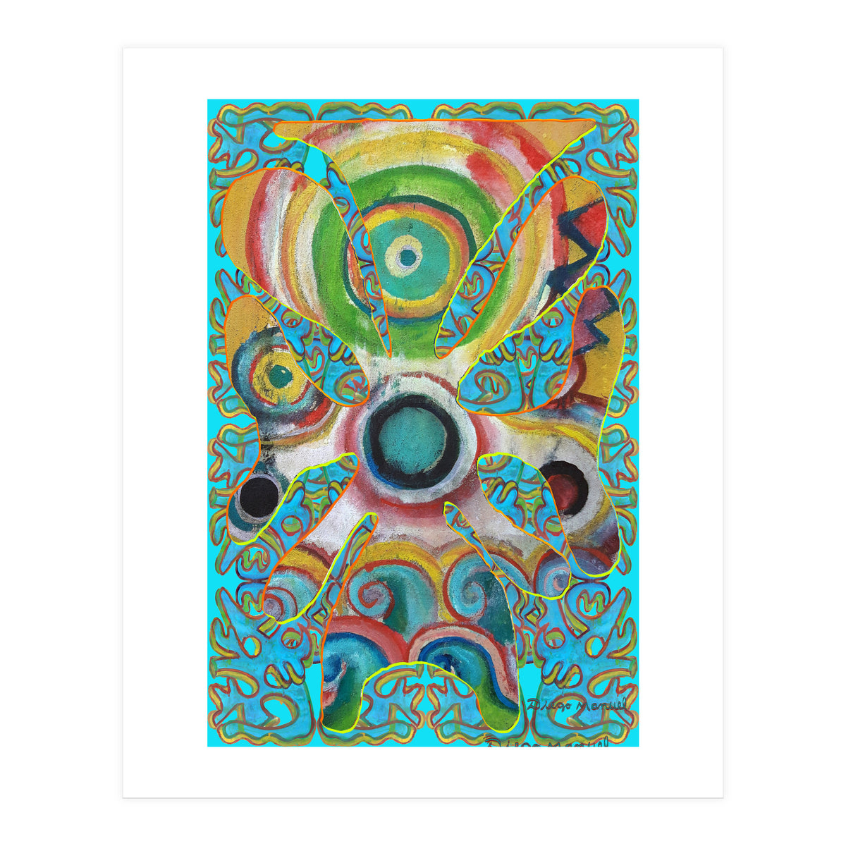 Pop Abstract 2023 Tapiz 25 (Print Only)