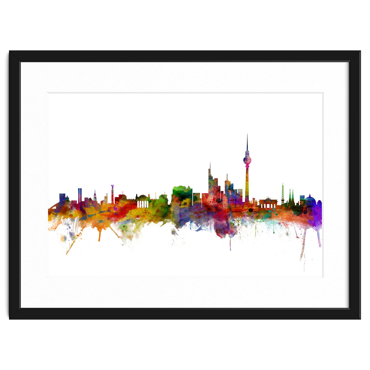 Berlin Germany Skyline