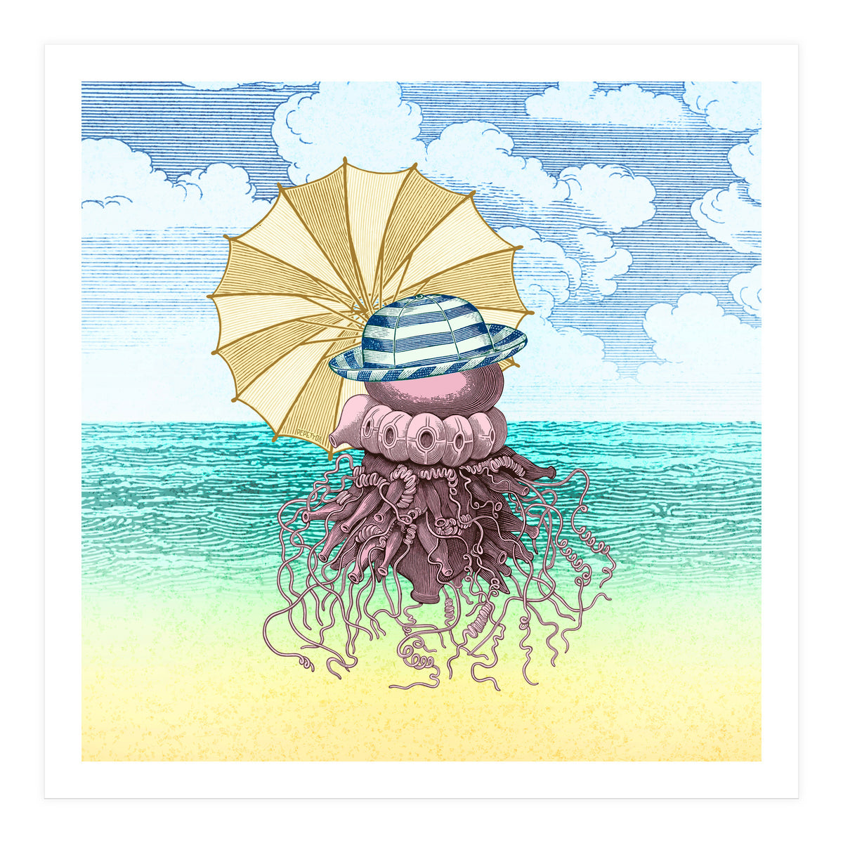 Summer Promenade (Print Only)