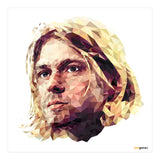 Kurt Cobain Low Poly (Print Only) thumbnail