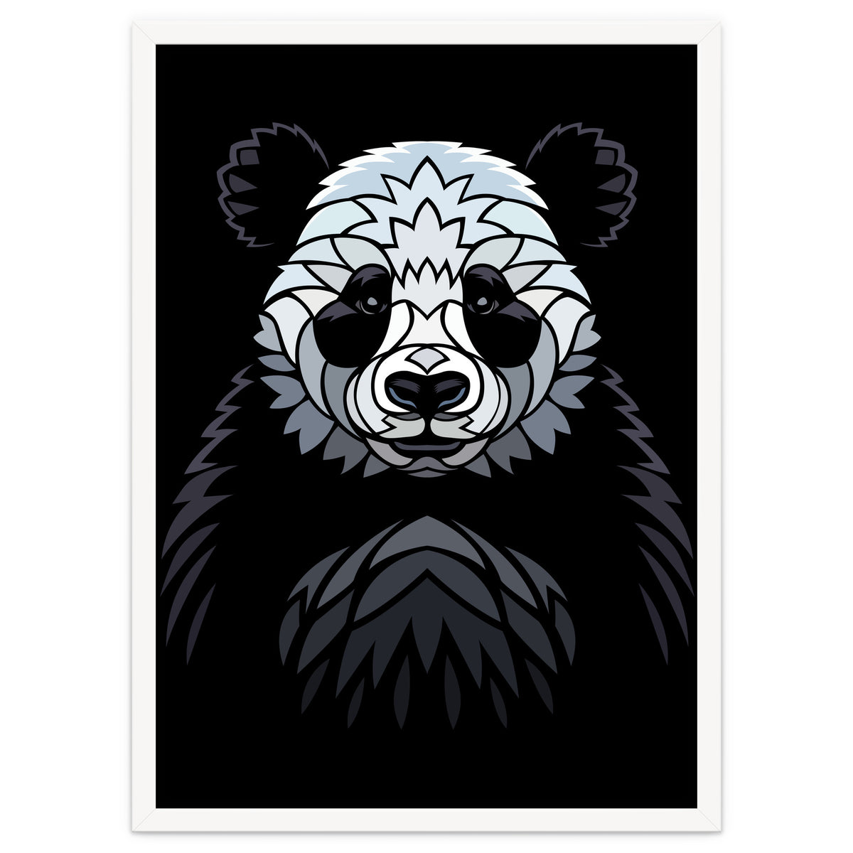 Tribal frontal Panda
