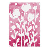 Abstract Flowers Pink (Print Only) thumbnail