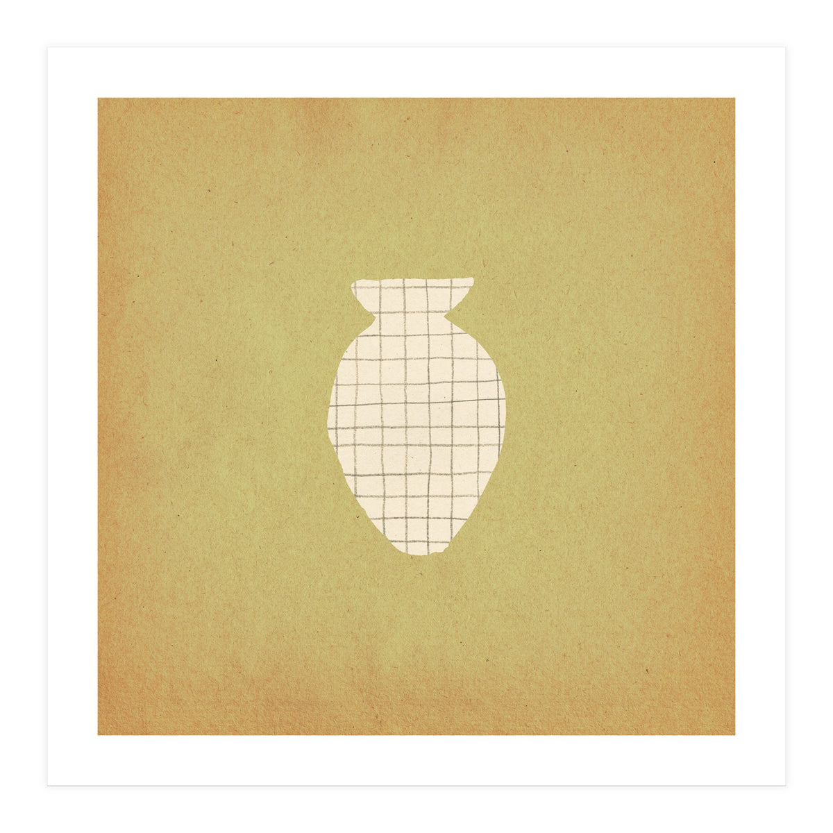 Checkered vase (Print Only)