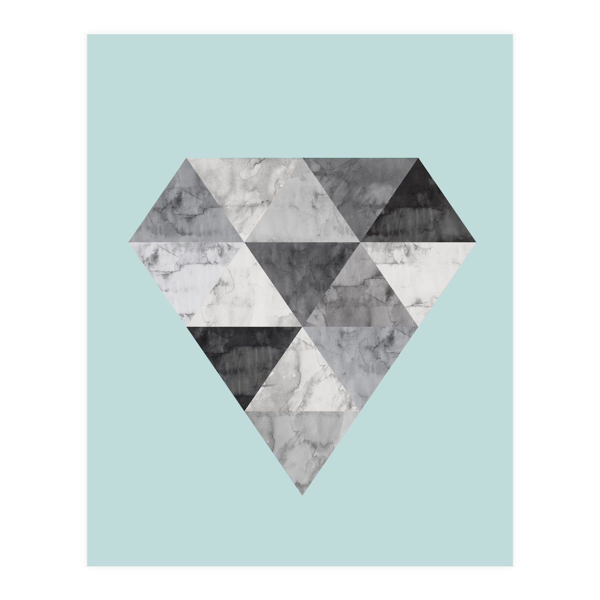 Geometric Rock IV (Print Only)