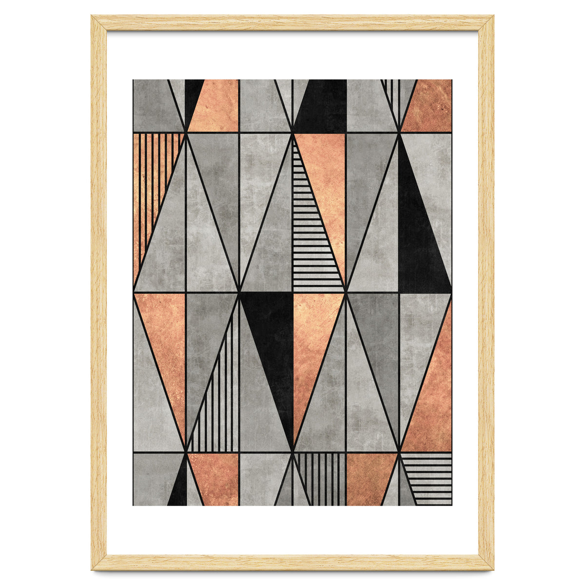 Concrete and Copper Triangles