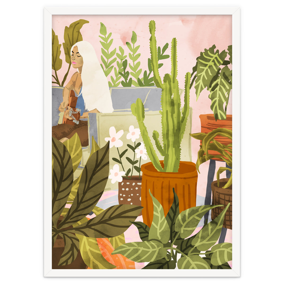 Playing For My Plants