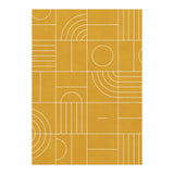 My Favorite Geometric Patterns No.22 - Mustard Yellow (Print Only) thumbnail