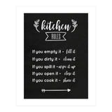 Kitchen Rules (Print Only) thumbnail