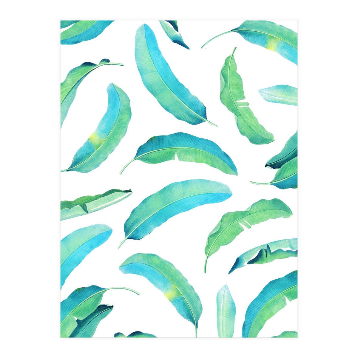 Turn Over A New Banana Leaf (Print Only)