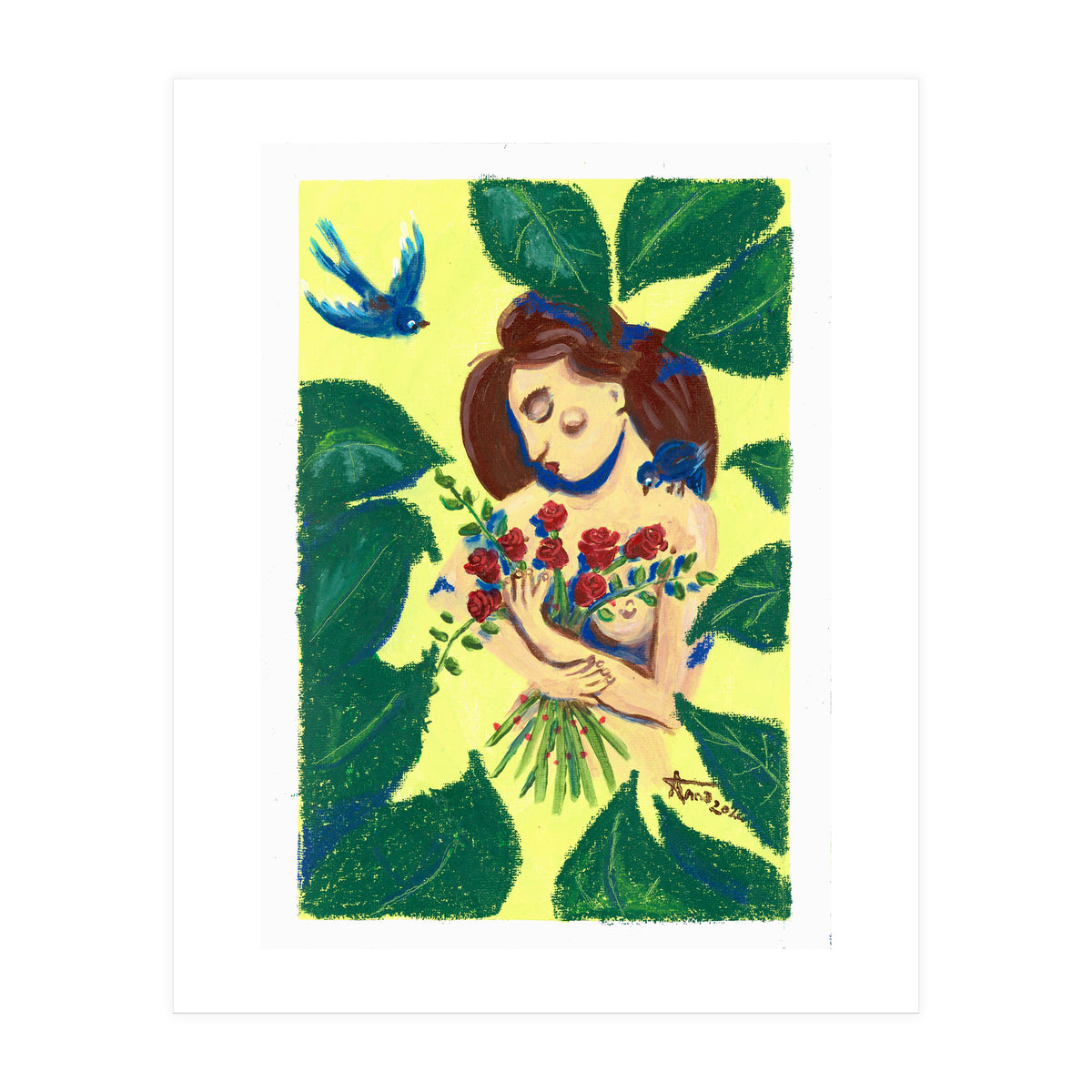 Rose Lady  (Print Only)