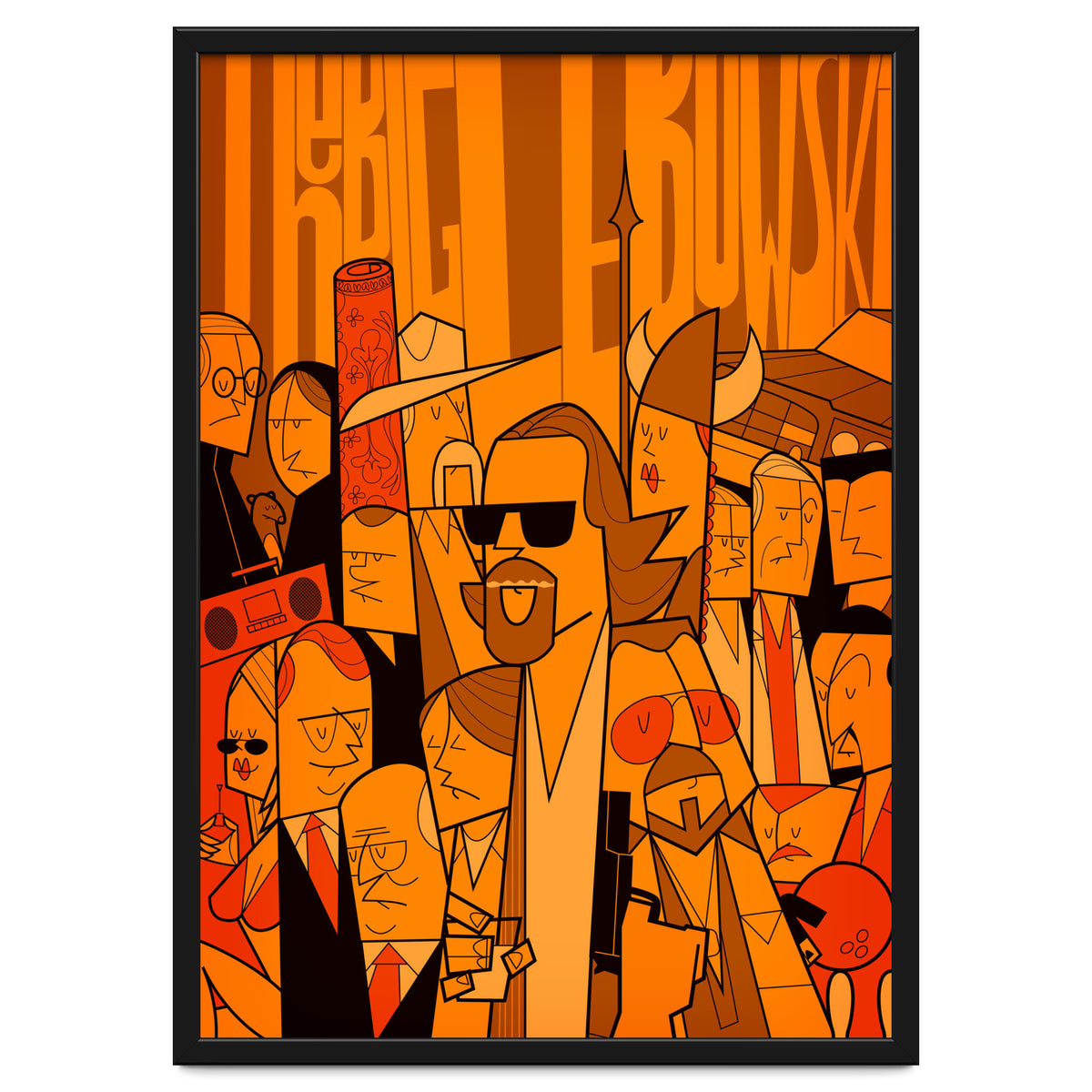 The Big Lebowski Alternative Movie Poster