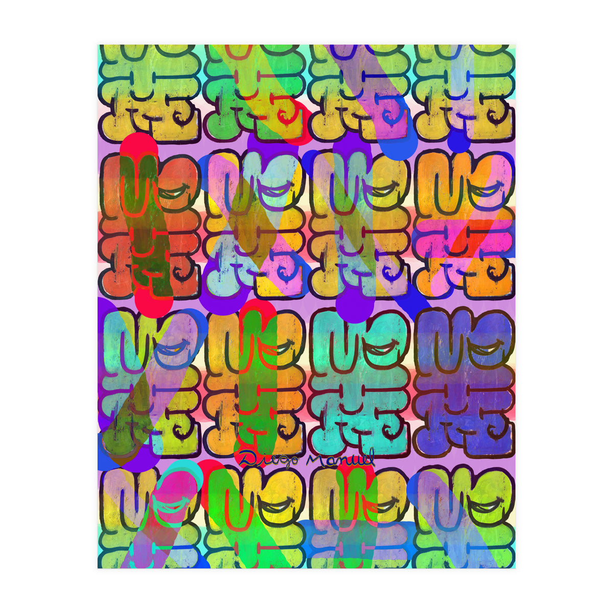 Graffitis 2021 Tapiz 99 (Print Only)