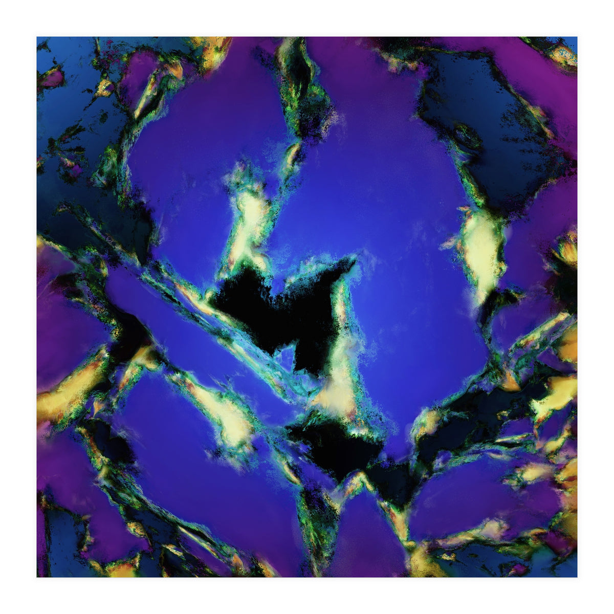 A Working Blue Engine (Print Only)