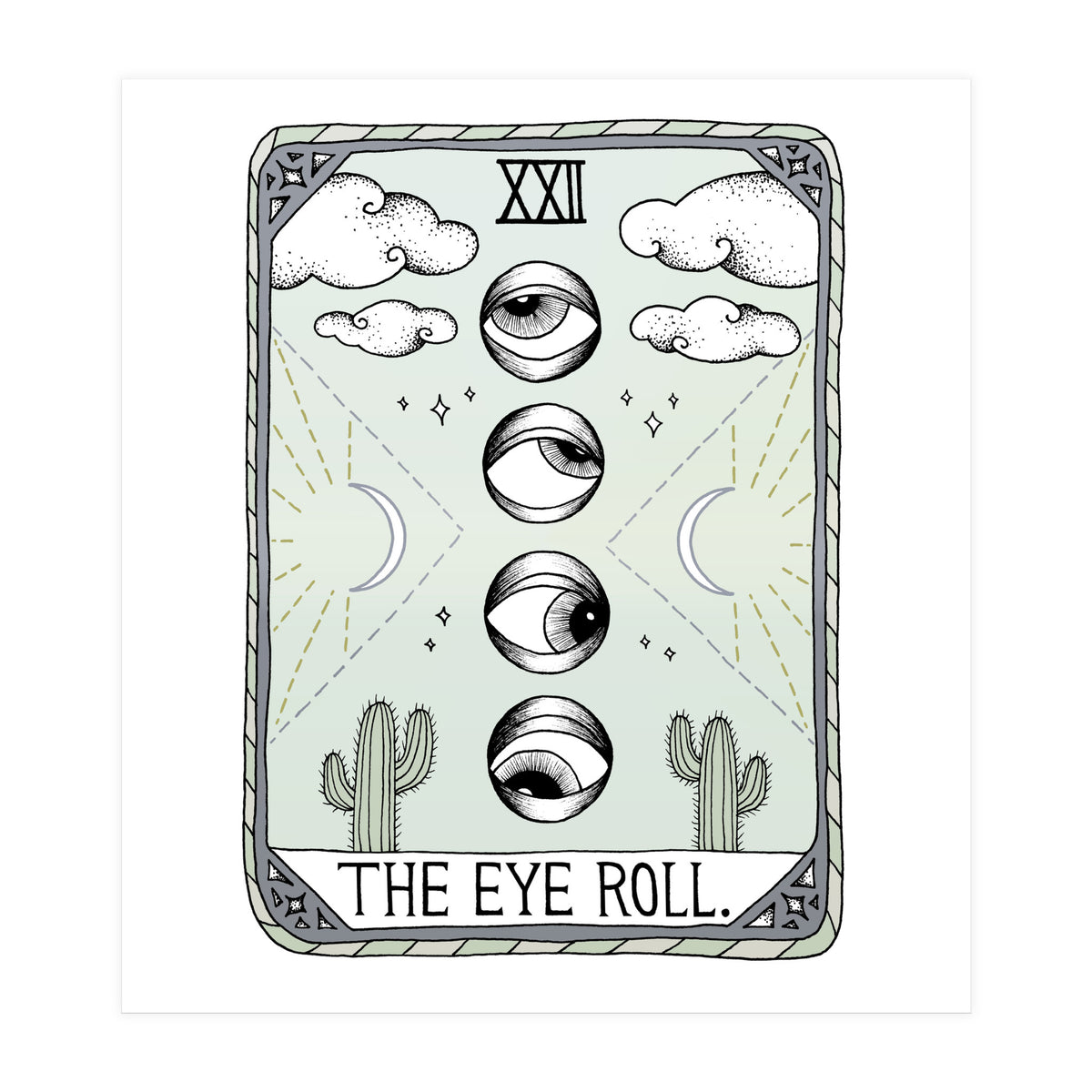 The Eye Roll (Print Only)