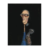 Woman Holding A Chihuahua (Print Only) thumbnail