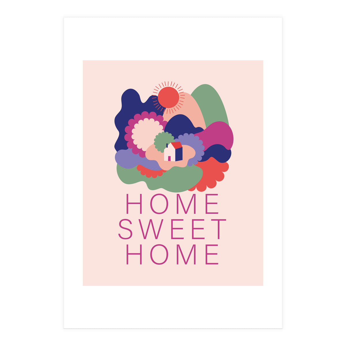 Home Sweet Home 22 Rgb (Print Only)