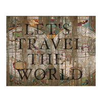 Let's Travel The World (Print Only)