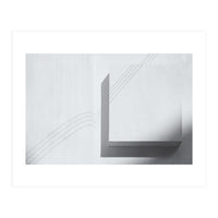 Subtle Abstract In Concrete & Shadow (Print Only)