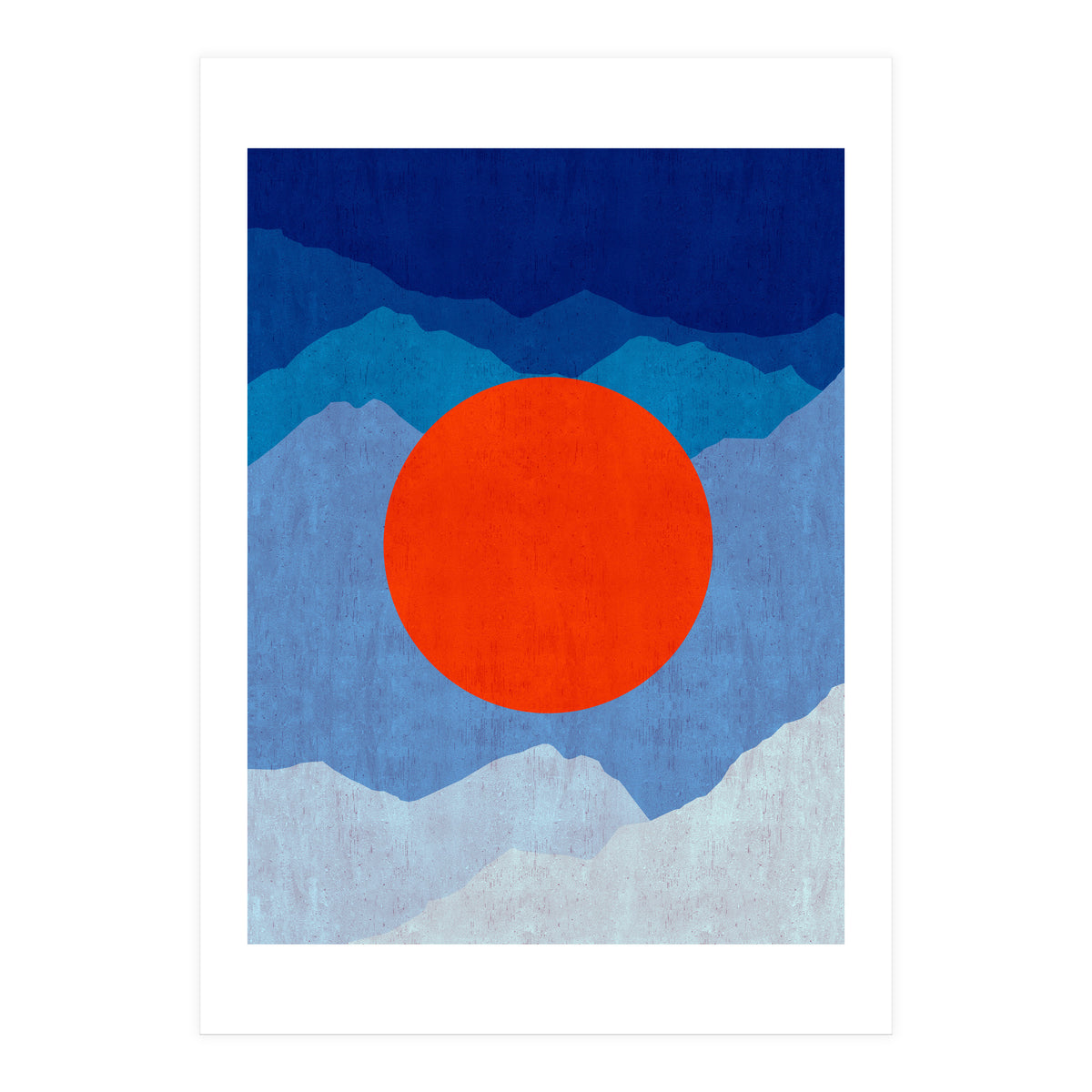 Geometric landscape II (Print Only)