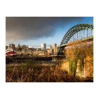 Newcastle tyne bridge sunset (Print Only)