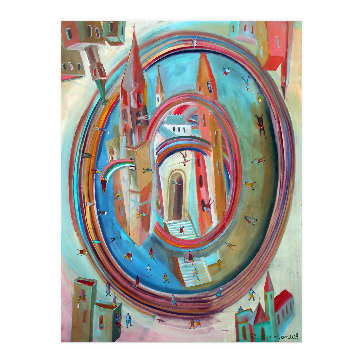 Plaza Redonda B (Print Only)