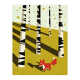 Fox In Birchland (Print Only) thumbnail