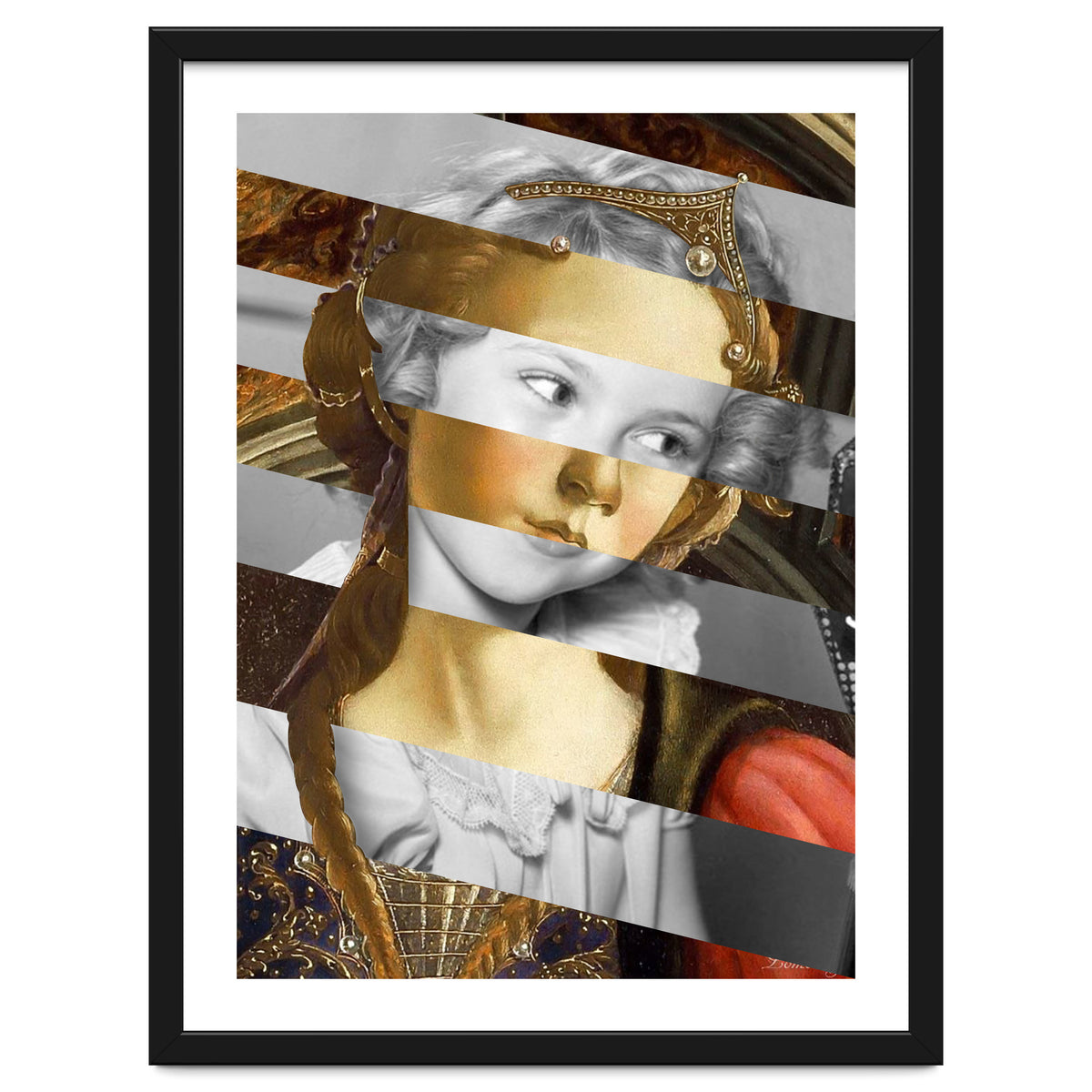 Botticelli's Fortitude & Shirley Temple