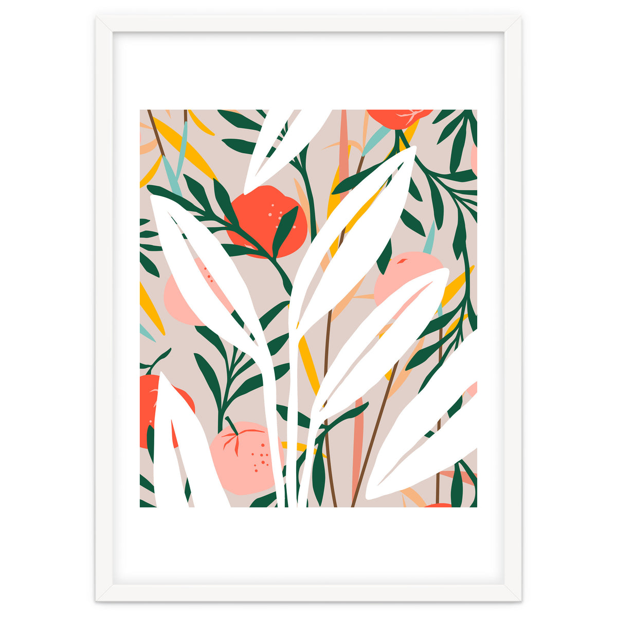 Abstract Plant Blush