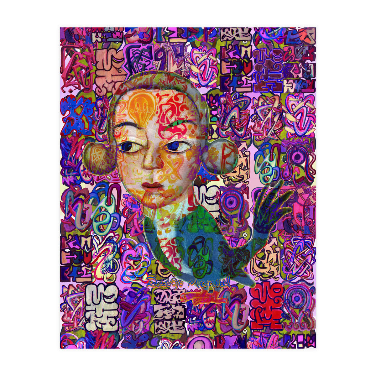 Graffiti Digital 2022 223 (Print Only)