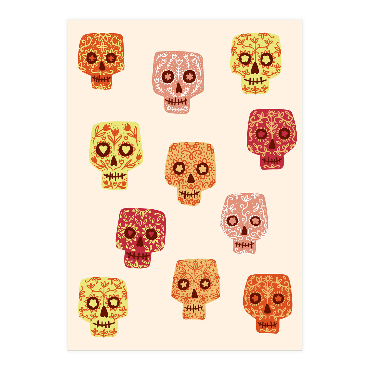 Sugar Skulls (Print Only)