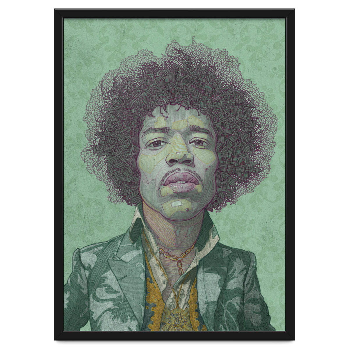 Hendrix Illustration