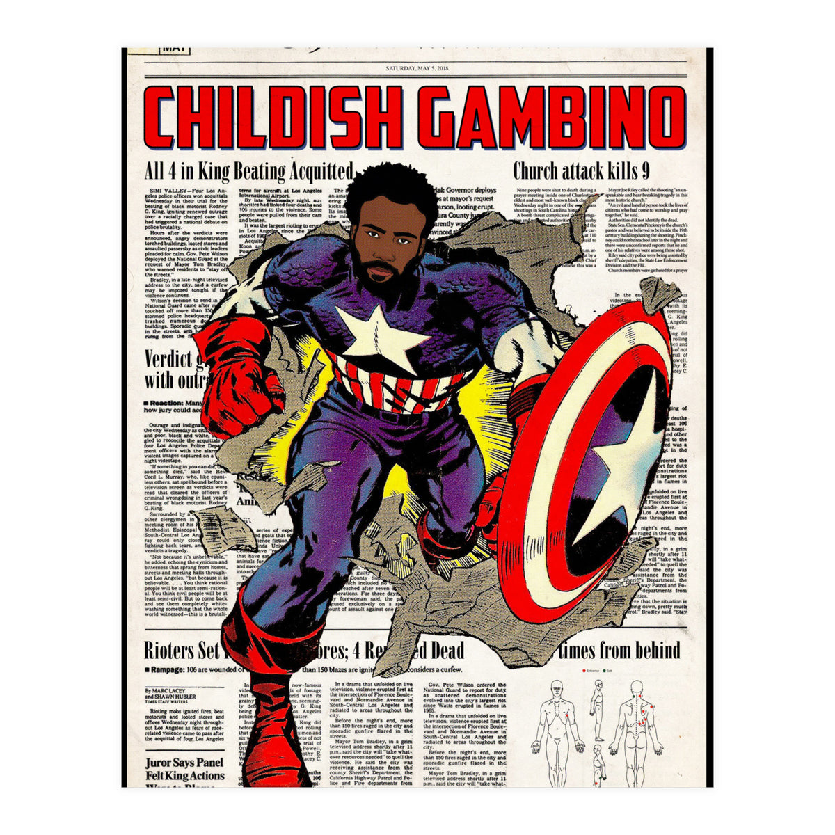 Dangerous Gambino (Print Only)