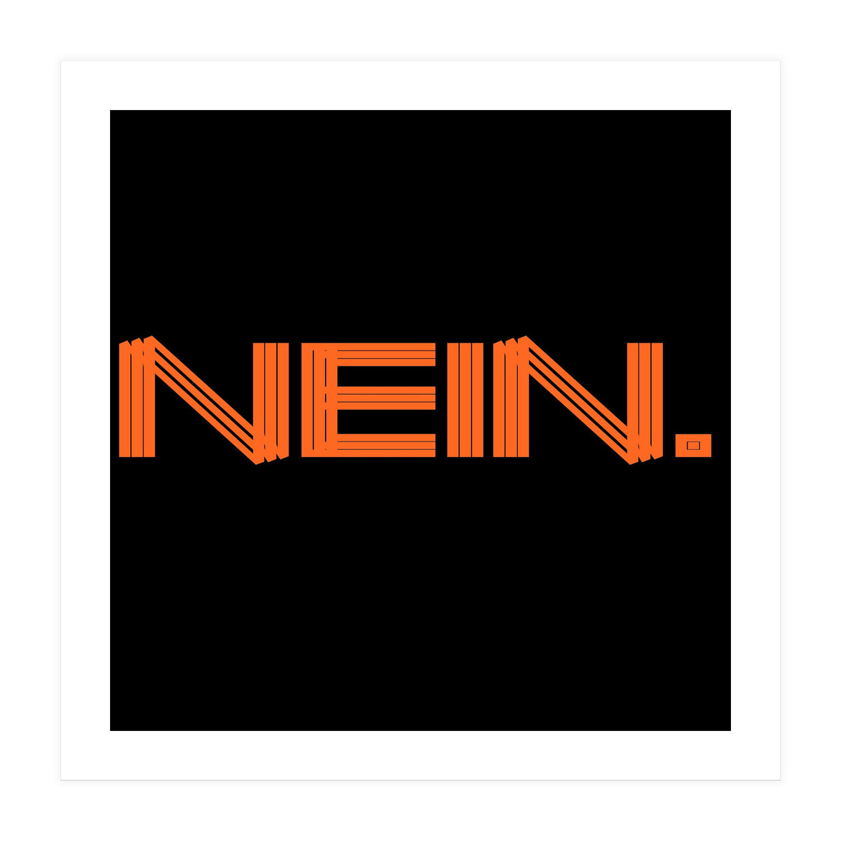 Nein - No, nope! (Print Only)