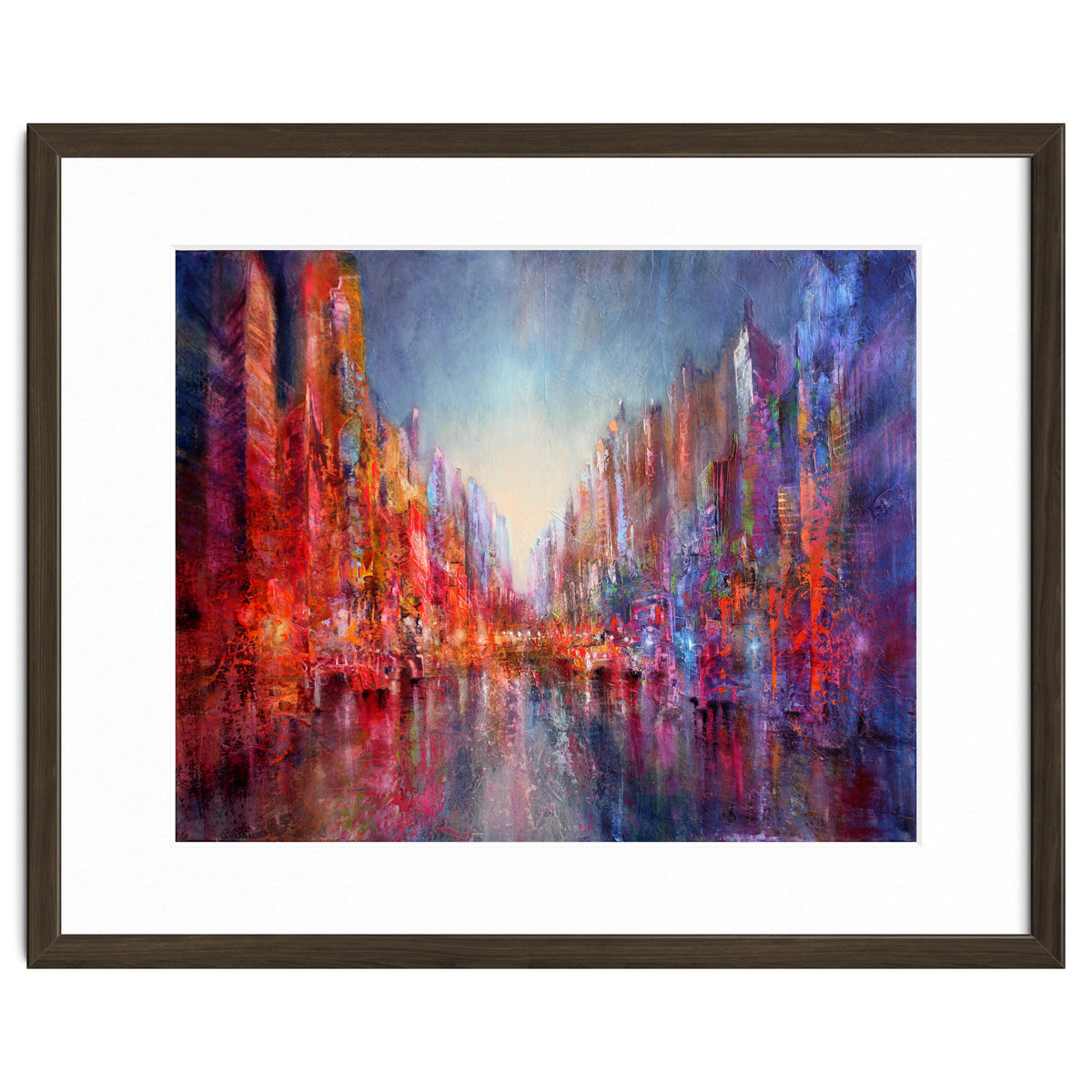 Stadt Am Fluss  - city on the riverside