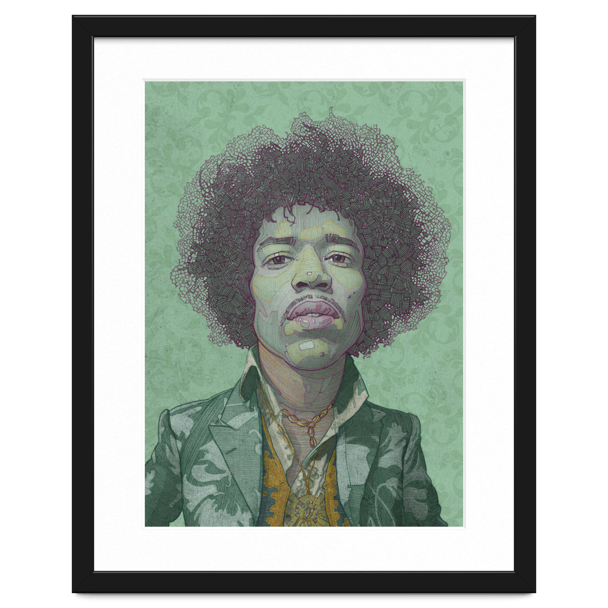 Hendrix Illustration