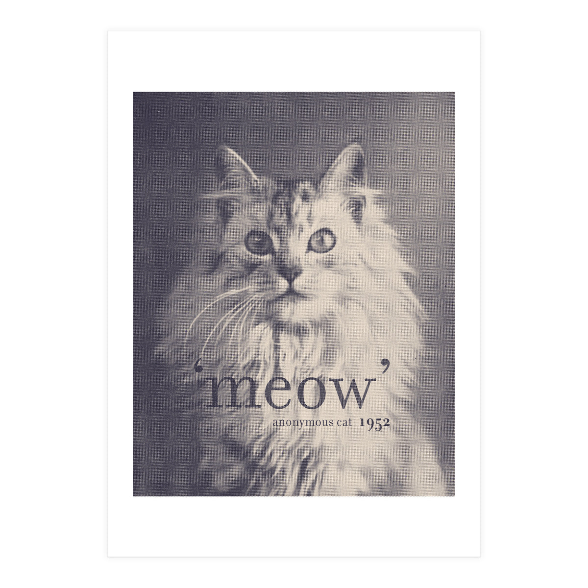 Famous Quote Cat (Print Only)