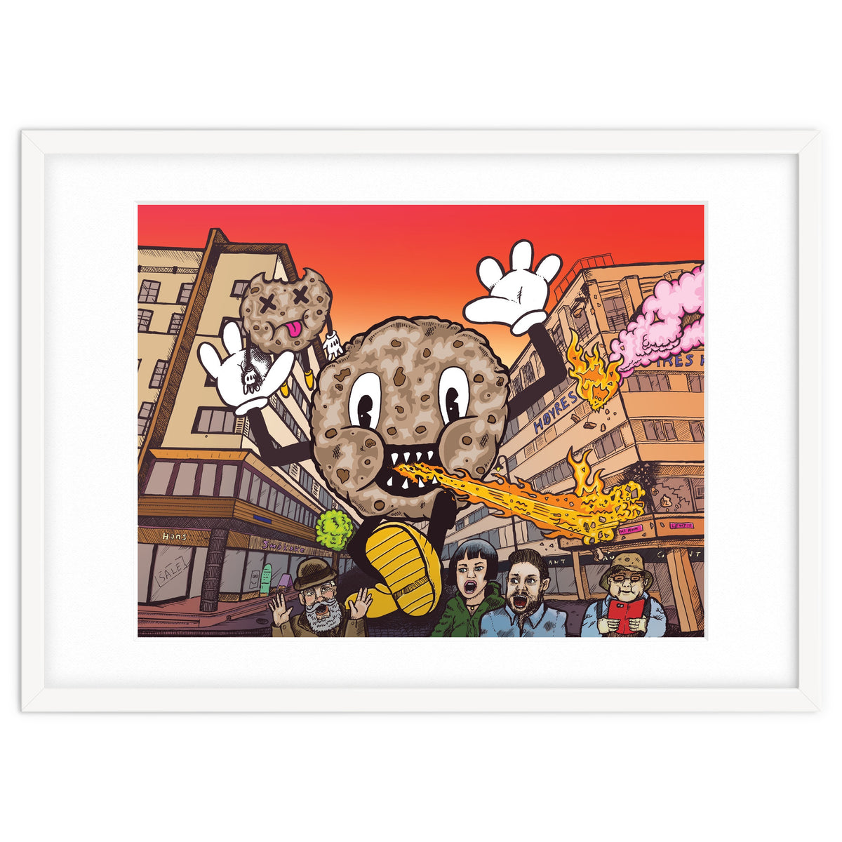 Cookie Monster 12.3% ABV Bourbon Barrel Aged Coconut Chocolate Chip Stout - Amundsen Brewery