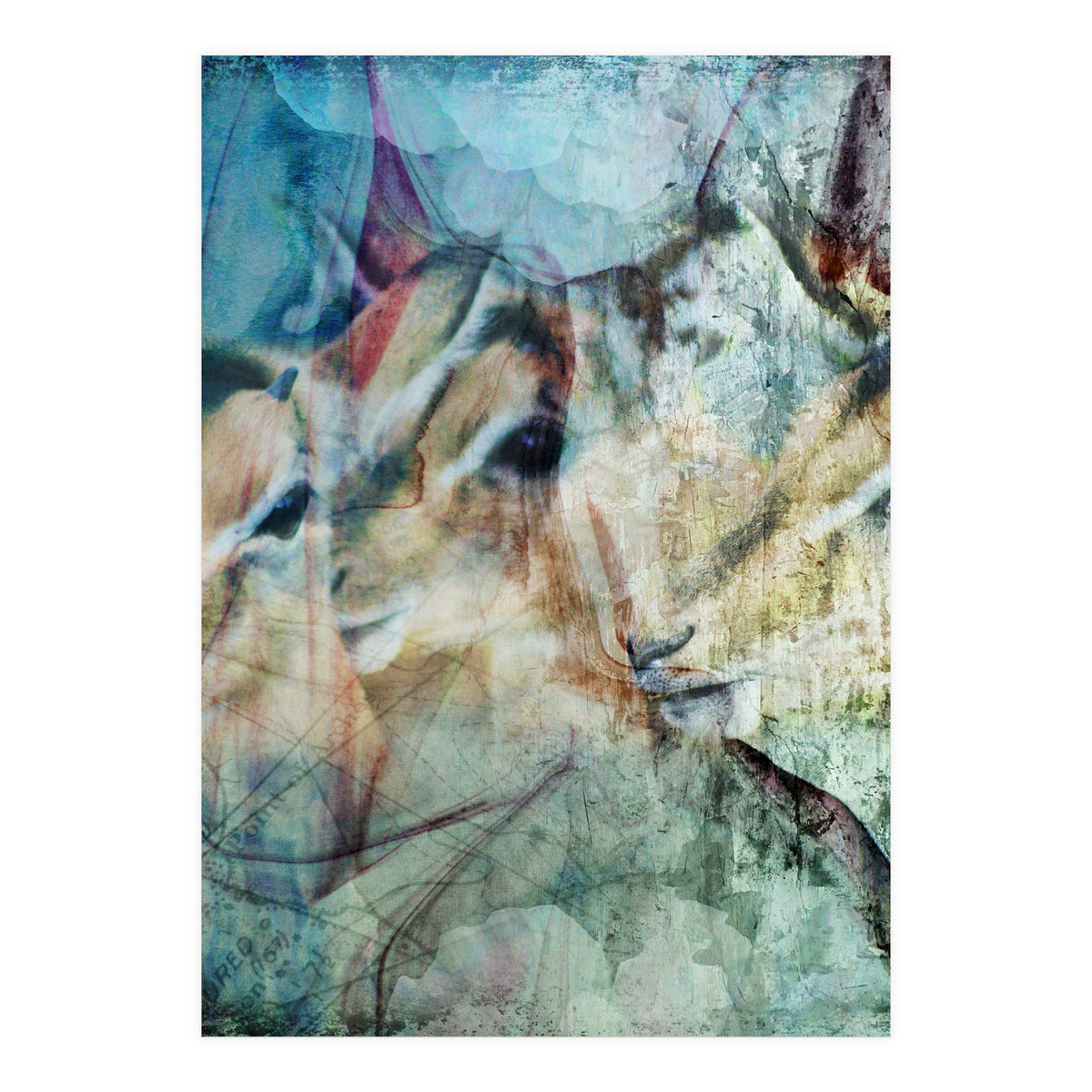Three Deer (Print Only)