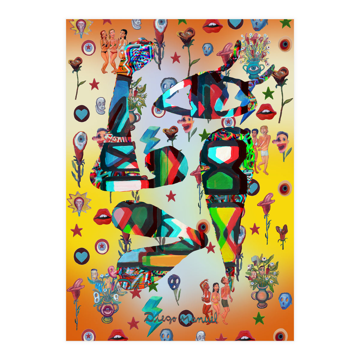 Graffiti Digital 12 2022 B 3 (Print Only)