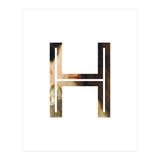 Letter H - (Impress) (Print Only) thumbnail