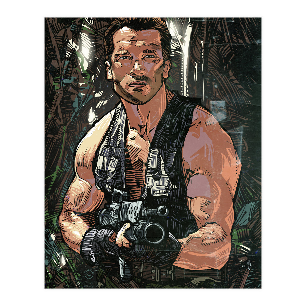 Arnold Schwarzenegger (Print Only)