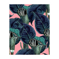 Tropical Flower Pattern (Print Only)