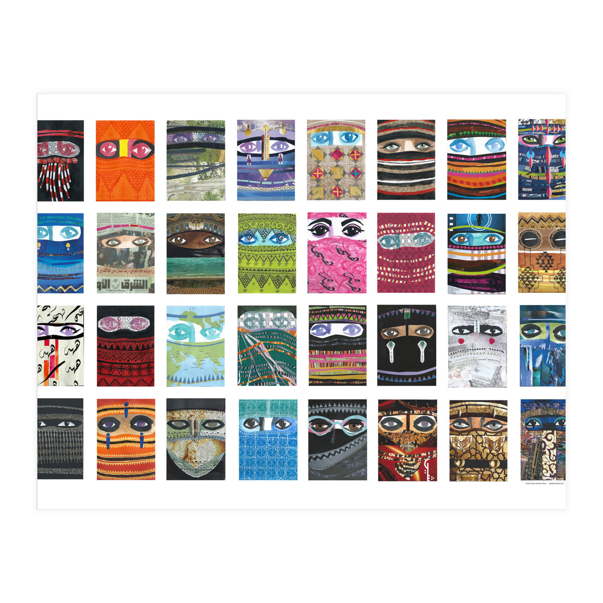 Niqabi Beauty (Print Only)