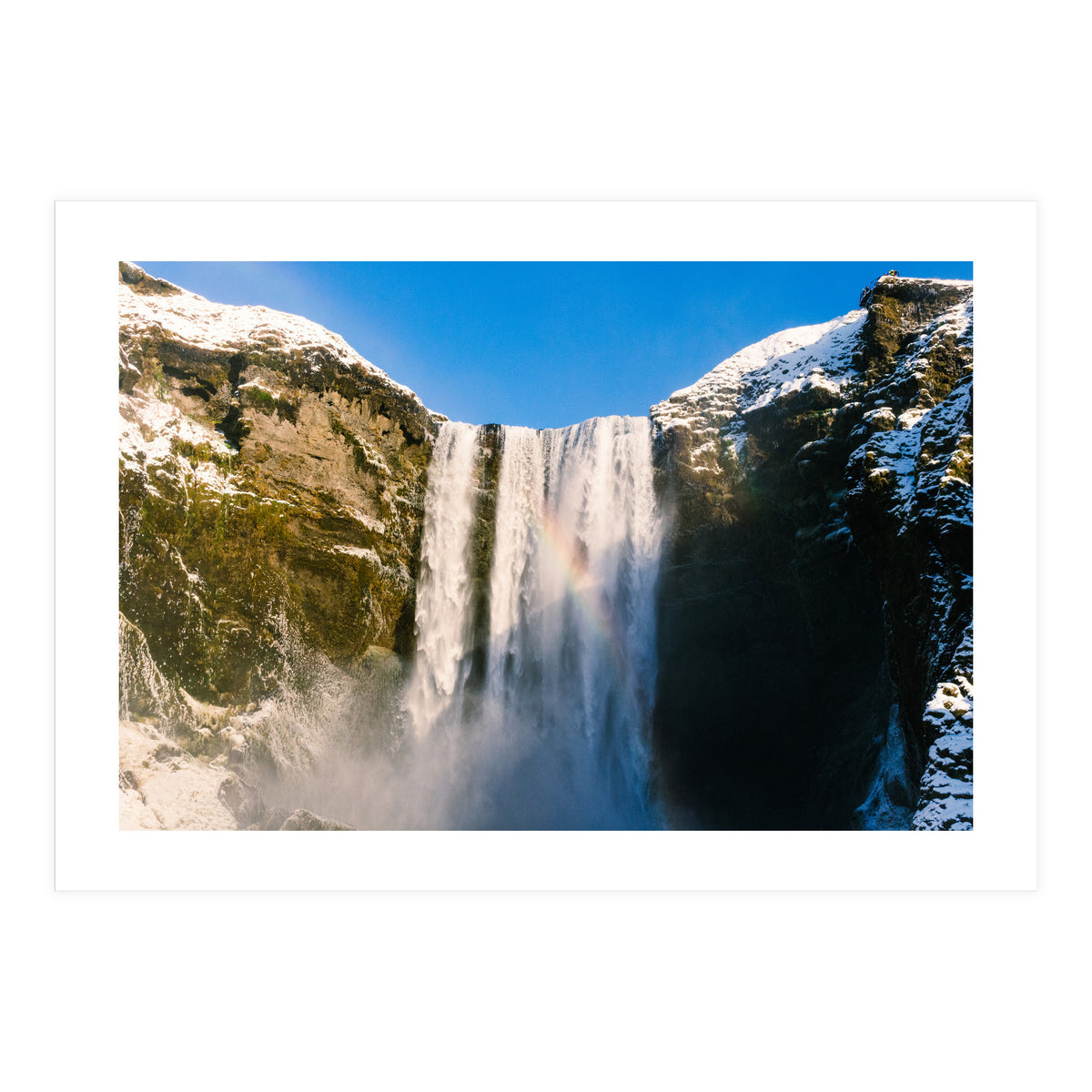 Skogafoss Waterfall Iceland 4 (Print Only)
