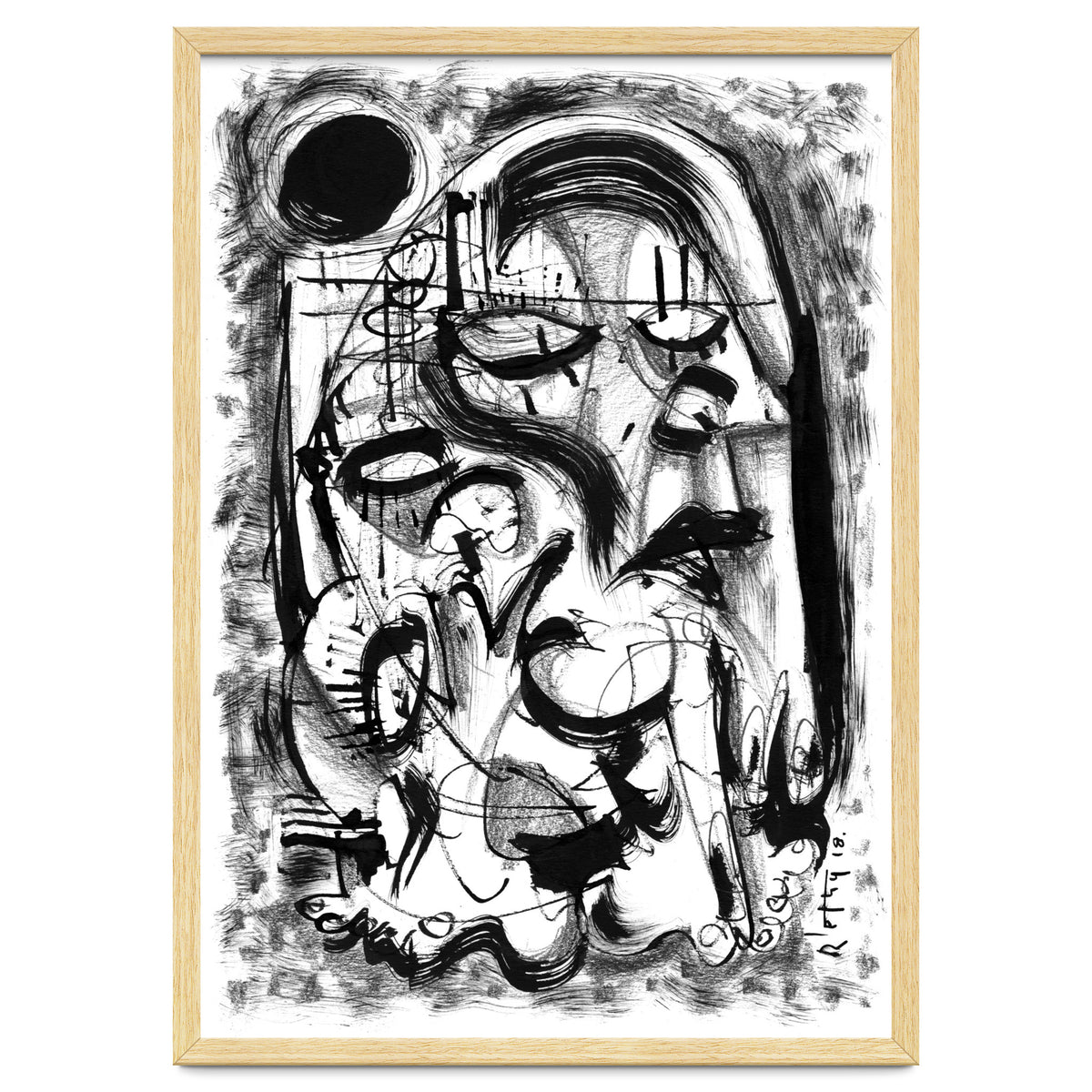 The Witch and Her Sons - b&w